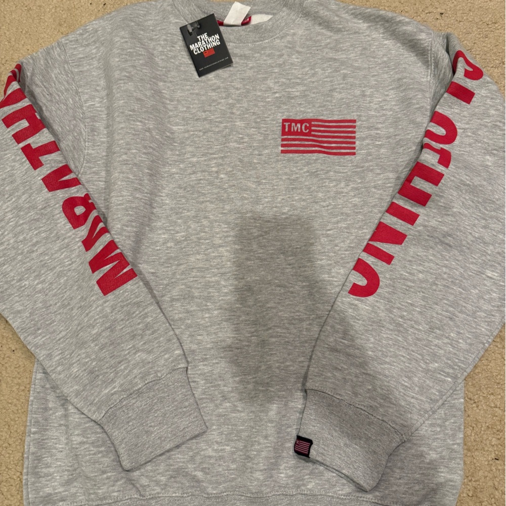 The marathon clothing sweatshirt sz m crewneck la  California tmc nipsey hussle